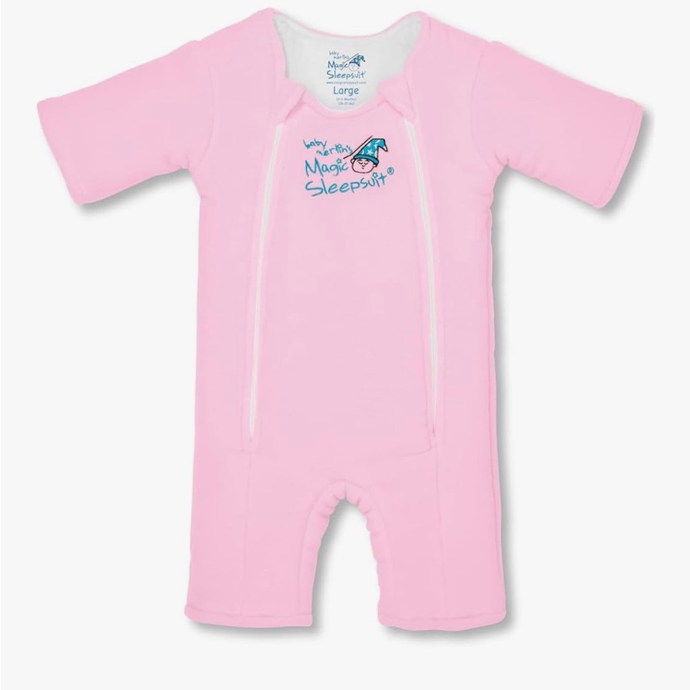 Pink- Baby Merlin’s magic sleep suit! Must have for good sleep!